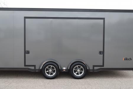 New INTECH 8.5x24 LITE SERIES ALL ALUMINUM RACE HAULER