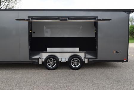 New INTECH 8.5x24 LITE SERIES ALL ALUMINUM RACE HAULER