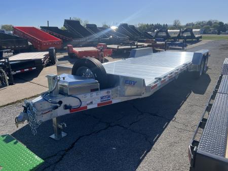 New 2025 EBY Trailers 17+7 16K Tilt Equipment Trailer