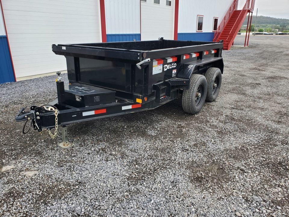 Used 2022 Delco Trailers Dump Trailer / 60"x10' / 10,000 GVWR