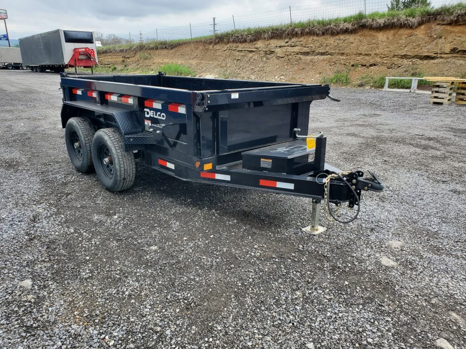 Used 2022 Delco Trailers Dump Trailer / 60"x10' / 10,000 GVWR