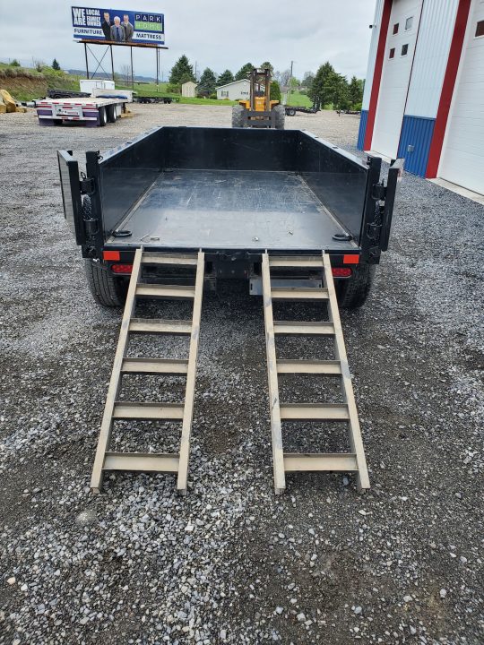 Used 2022 Delco Trailers Dump Trailer / 60"x10' / 10,000 GVWR