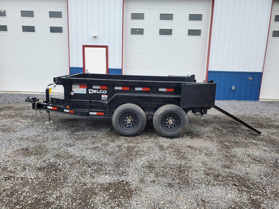 Used 2022 Delco Trailers Dump Trailer / 60"x10' / 10,000 GVWR