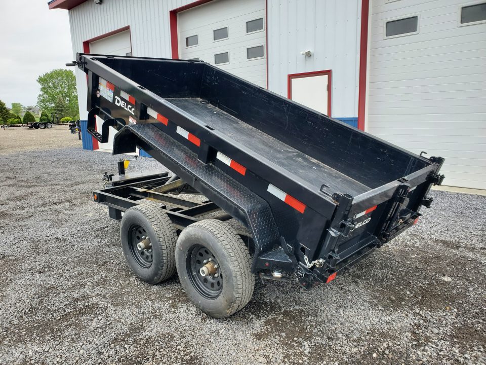 Used 2022 Delco Trailers Dump Trailer / 60"x10' / 10,000 GVWR