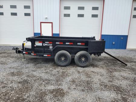 Used 2022 Delco Trailers Dump Trailer / 60"x10' / 10,000 GVWR