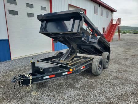 Used 2022 Delco Trailers Dump Trailer / 60"x10' / 10,000 GVWR