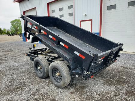 Used 2022 Delco Trailers Dump Trailer / 60"x10' / 10,000 GVWR