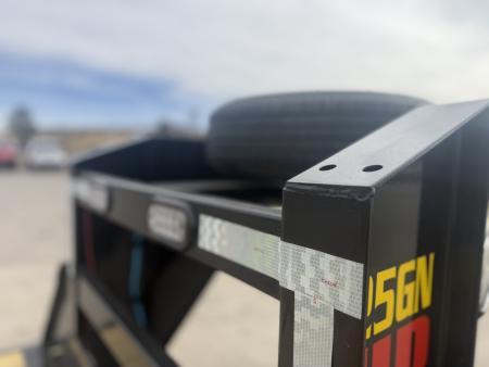 New 2026 Big Tex 25GN-25D5A-MRBK Flatbed Trailer