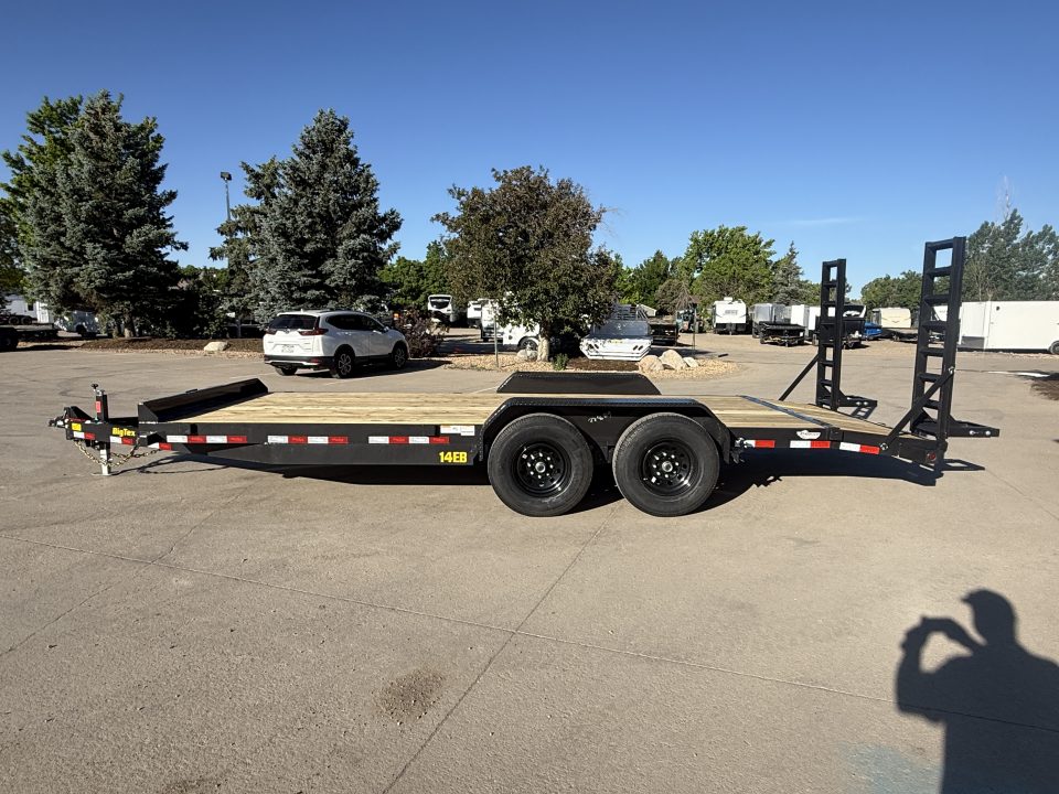 New 2026 Big Tex 7x20 (2) 7k Axles Flatbed Trailer