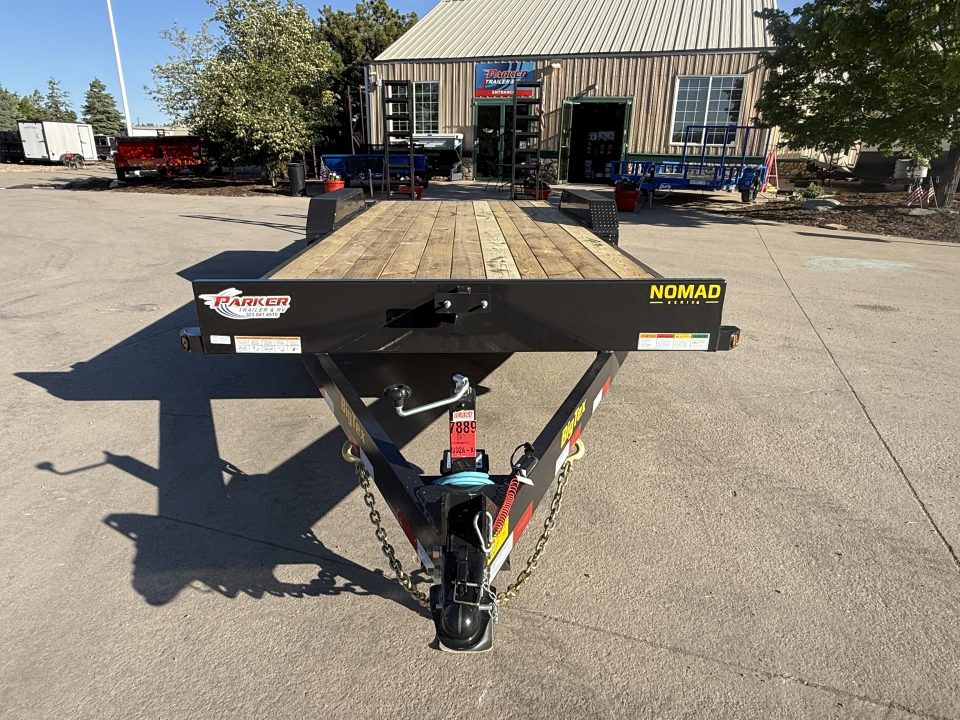 New 2026 Big Tex 7x20 (2) 7k Axles Flatbed Trailer