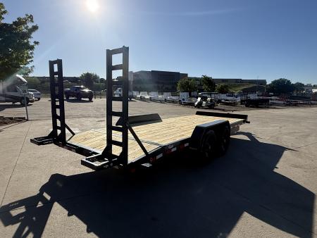 New 2026 Big Tex 7x20 (2) 7k Axles Flatbed Trailer