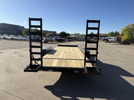 New 2026 Big Tex 7x20 (2) 7k Axles Flatbed Trailer
