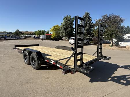New 2026 Big Tex 7x20 (2) 7k Axles Flatbed Trailer
