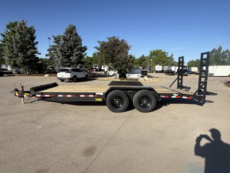 New 2026 Big Tex 7x20 (2) 7k Axles Flatbed Trailer