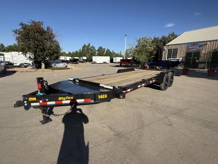 New 2026 Big Tex 7x20 (2) 7k Axles Flatbed Trailer