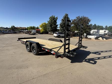 New 2026 Big Tex 7x20 (2) 7k Axles Flatbed Trailer