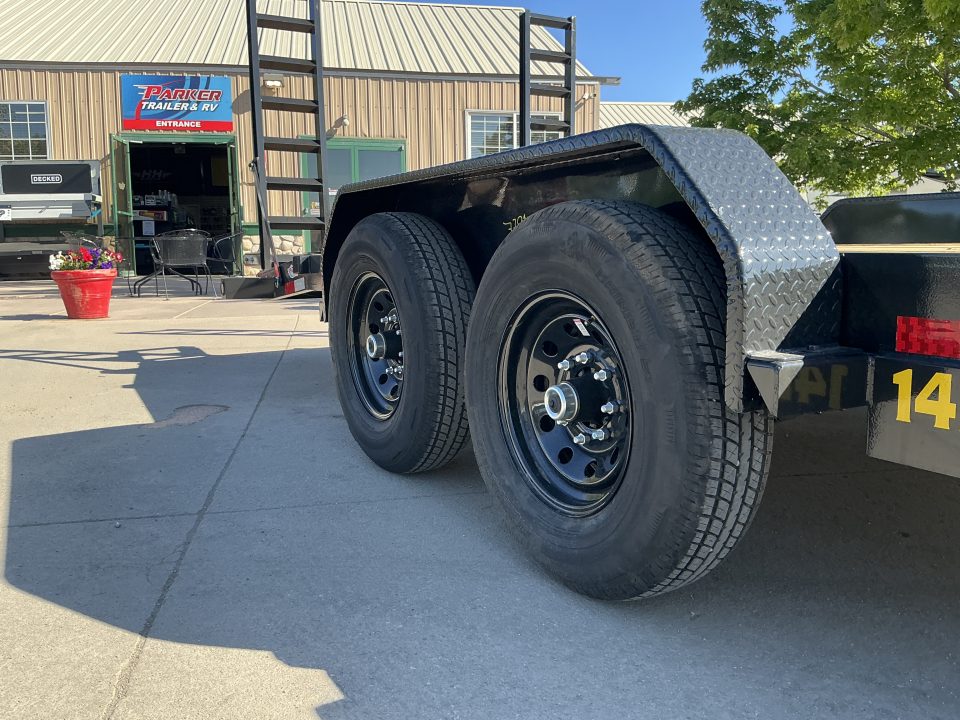 New 2026 Big Tex 7x20 (2) 7k Axles Flatbed Trailer