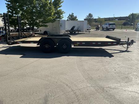 New 2026 Big Tex 7x20 (2) 7k Axles Flatbed Trailer