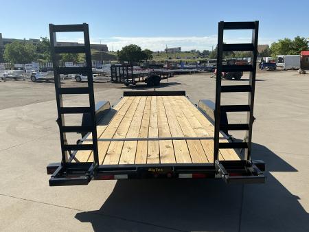 New 2026 Big Tex 7x20 (2) 7k Axles Flatbed Trailer