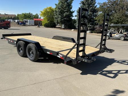New 2026 Big Tex 7x20 (2) 7k Axles Flatbed Trailer