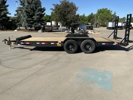 New 2026 Big Tex 7x20 (2) 7k Axles Flatbed Trailer