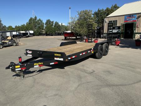 New 2026 Big Tex 7x20 (2) 7k Axles Flatbed Trailer