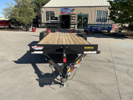 New 2026 Big Tex 7x20 (2) 7k Axles Flatbed Trailer