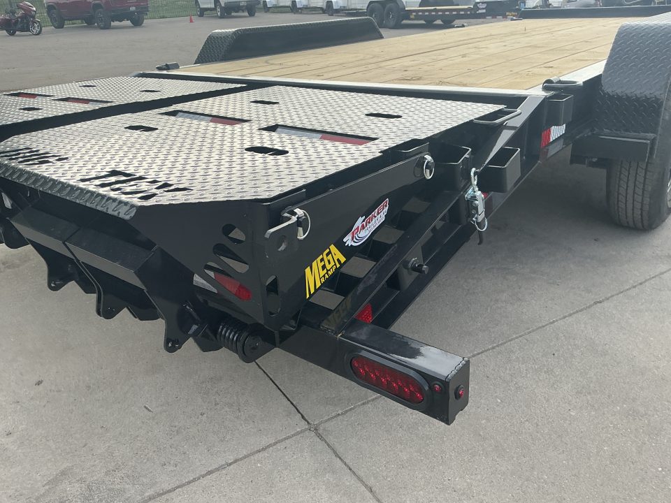 New 2026 Big Tex 14EH-20D3A-MRBK Flatbed Trailer