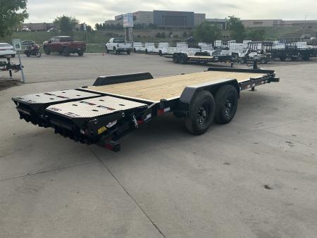 New 2026 Big Tex 14EH-20D3A-MRBK Flatbed Trailer