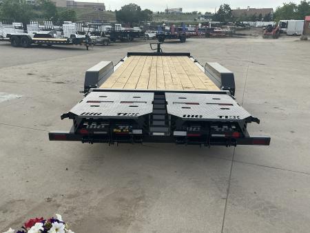 New 2026 Big Tex 14EH-20D3A-MRBK Flatbed Trailer
