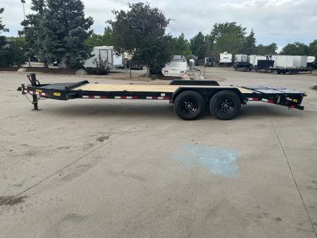 New 2026 Big Tex 14EH-20D3A-MRBK Flatbed Trailer