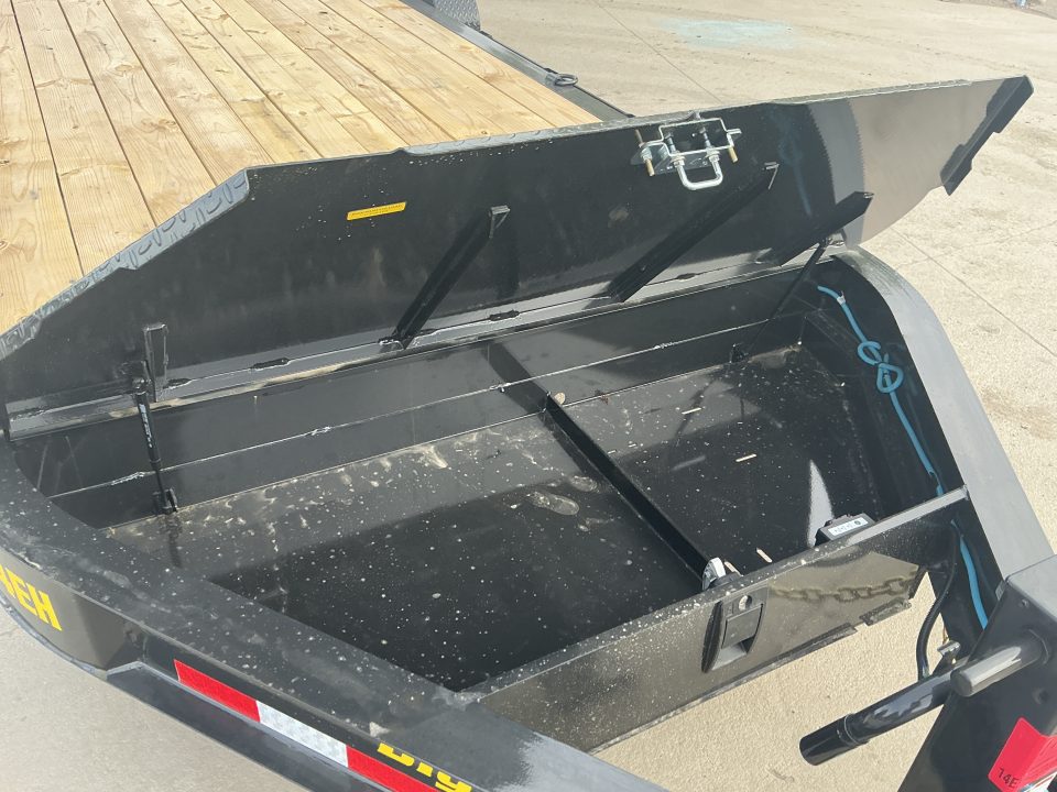 New 2026 Big Tex 14EH-20D3A-MRBK Flatbed Trailer