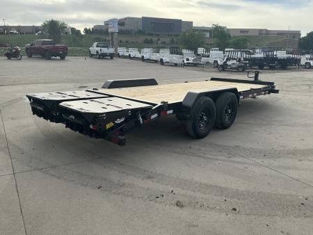 New 2026 Big Tex 14EH-20D3A-MRBK Flatbed Trailer