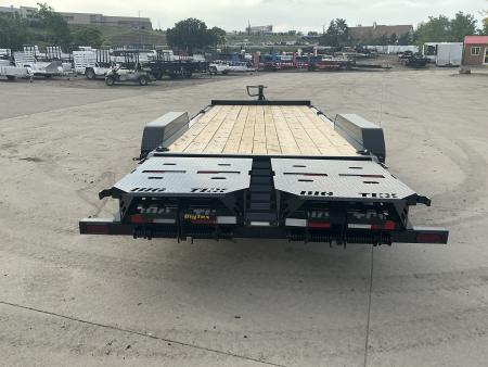 New 2026 Big Tex 14EH-20D3A-MRBK Flatbed Trailer