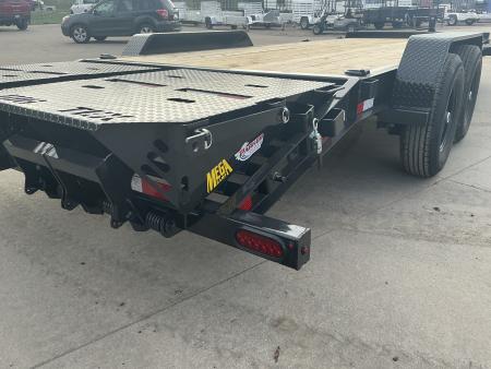 New 2026 Big Tex 14EH-20D3A-MRBK Flatbed Trailer