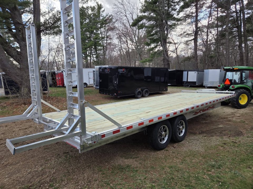 New 2026 Wolverine 8.5X24 ALUMINUM DECK OVER EQUIPMET TRIALER 14,000LB GVWR Equipment Trailer