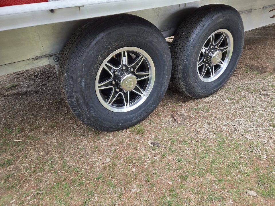 New 2026 Wolverine 8.5X24 ALUMINUM DECK OVER EQUIPMET TRIALER 14,000LB GVWR Equipment Trailer