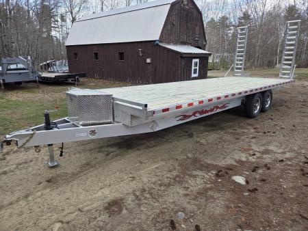 New 2026 Wolverine 8.5X24 ALUMINUM DECK OVER EQUIPMET TRIALER 14,000LB GVWR Equipment Trailer