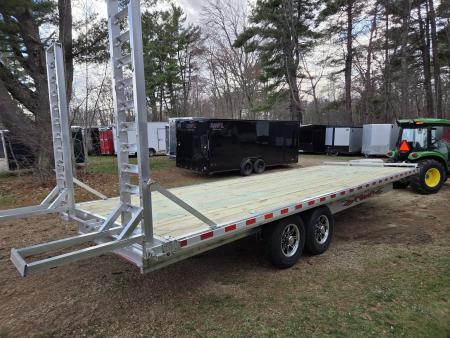 New 2026 Wolverine 8.5X24 ALUMINUM DECK OVER EQUIPMET TRIALER 14,000LB GVWR Equipment Trailer