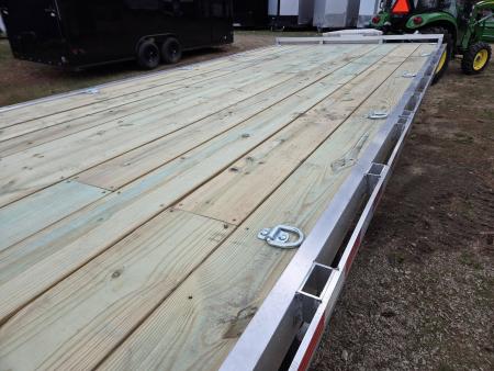 New 2026 Wolverine 8.5X24 ALUMINUM DECK OVER EQUIPMET TRIALER 14,000LB GVWR Equipment Trailer