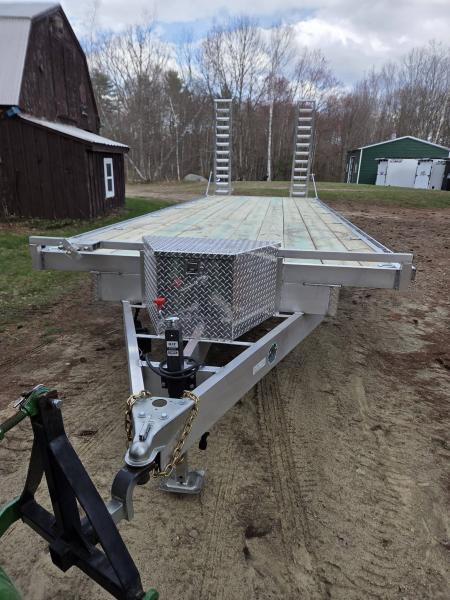 New 2026 Wolverine 8.5X24 ALUMINUM DECK OVER EQUIPMET TRIALER 14,000LB GVWR Equipment Trailer