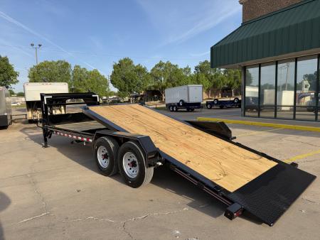 New #037824 2026 DIAMOND T HDSKP1608TDGN 24 X 83 TANDEM AXLE 16K GOOSENECK EQUIPMENT TILT DECK TRAILER