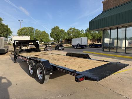 New #037824 2026 DIAMOND T HDSKP1608TDGN 24 X 83 TANDEM AXLE 16K GOOSENECK EQUIPMENT TILT DECK TRAILER