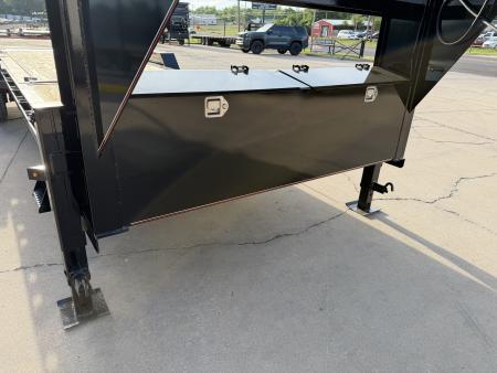 New #037824 2026 DIAMOND T HDSKP1608TDGN 24 X 83 TANDEM AXLE 16K GOOSENECK EQUIPMENT TILT DECK TRAILER