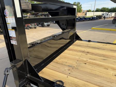 New #037824 2026 DIAMOND T HDSKP1608TDGN 24 X 83 TANDEM AXLE 16K GOOSENECK EQUIPMENT TILT DECK TRAILER
