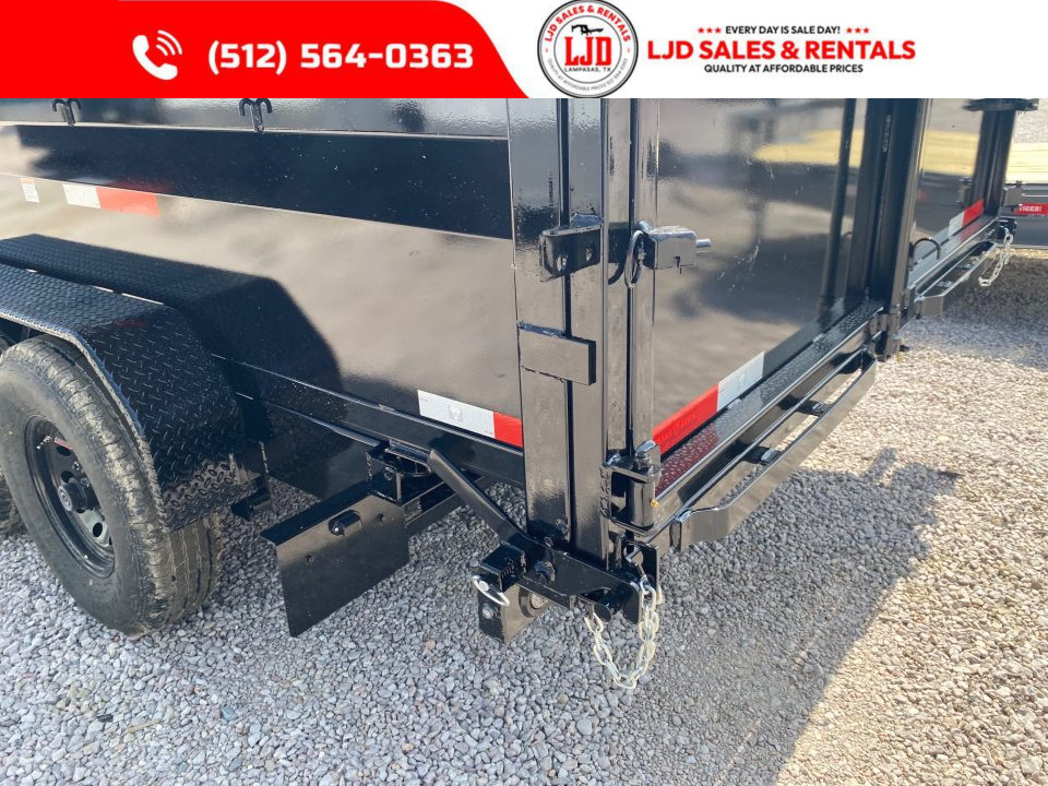New 2026 Texas Pride -Tarp - 16'x3' Dump Trailer- Ramps - 3/16" Floor