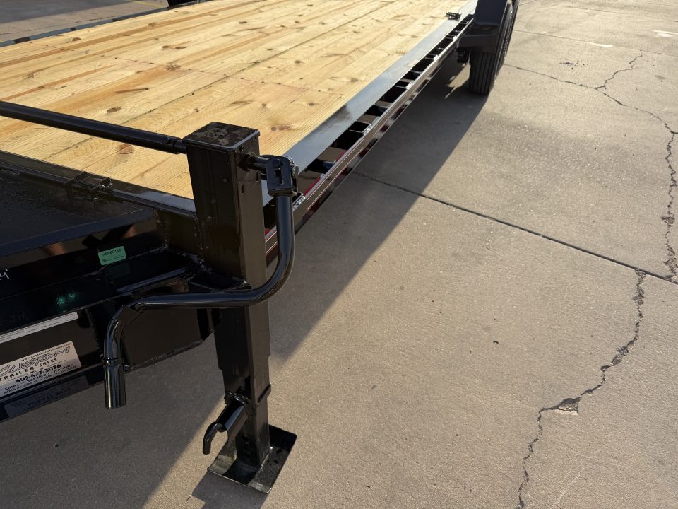 New #037825 2026 DIAMOND T HDSKP1608 24 X 83 HEAVY DUTY SKID PRO 16K EQUIPMENT HAULER W/ MAXX RAMPS