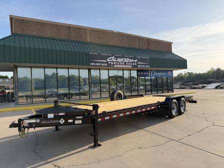 New #037825 2026 DIAMOND T HDSKP1608 24 X 83 HEAVY DUTY SKID PRO 16K EQUIPMENT HAULER W/ MAXX RAMPS