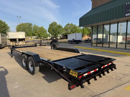 New #037825 2026 DIAMOND T HDSKP1608 24 X 83 HEAVY DUTY SKID PRO 16K EQUIPMENT HAULER W/ MAXX RAMPS