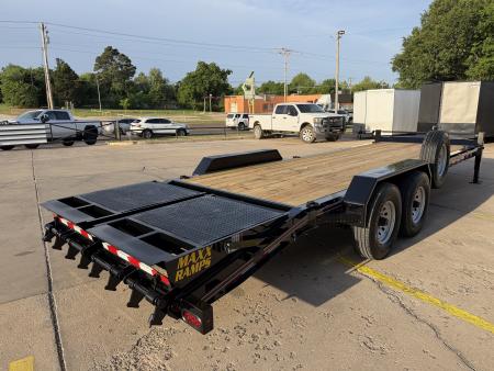New #037825 2026 DIAMOND T HDSKP1608 24 X 83 HEAVY DUTY SKID PRO 16K EQUIPMENT HAULER W/ MAXX RAMPS